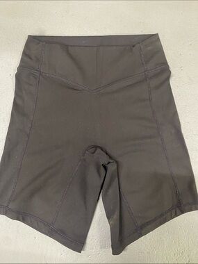 Balance Athletica Black High-Waist Bike Shorts